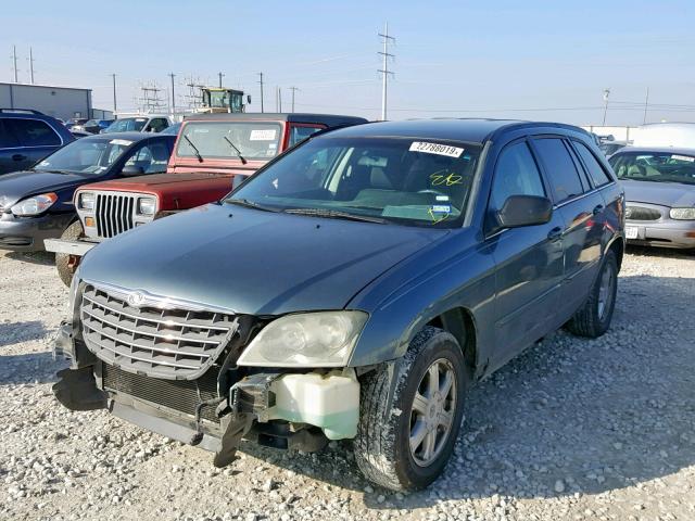 2A4GM68486R787415 - 2006 CHRYSLER PACIFICA T BLUE photo 2