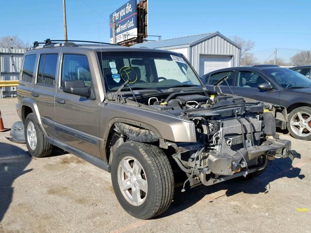 1J8HG48KX6C302939 - 2006 JEEP COMMANDER GRAY photo 1