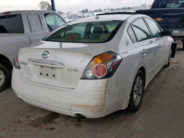 1N4AL21E79N484661 - 2009 NISSAN ALTIMA 2.5 WHITE photo 4