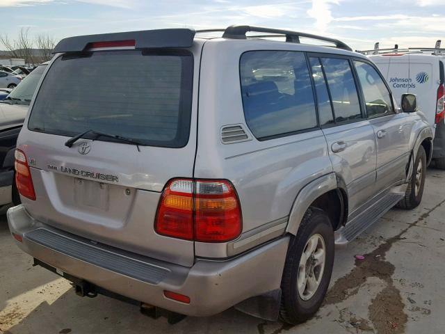 JT3HT05J3Y0115655 - 2000 TOYOTA LAND CRUIS GRAY photo 4