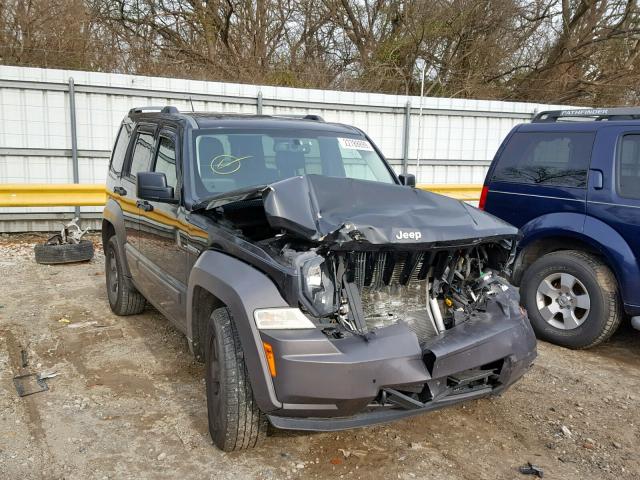 1J4PN3GK7AW148616 - 2010 JEEP LIBERTY RE BLACK photo 1