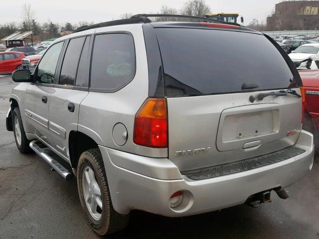 1GKDT13S442326488 - 2004 GMC ENVOY SILVER photo 3