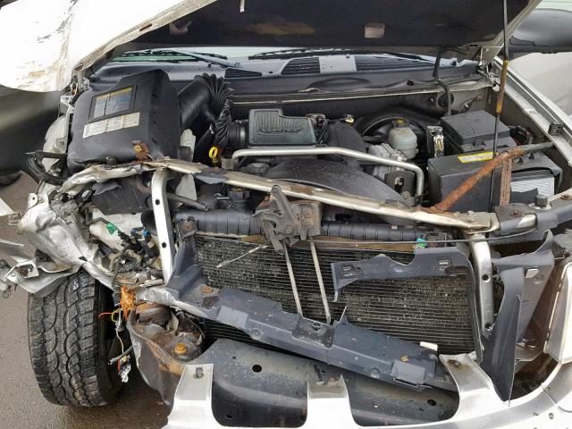 1GKDT13S442326488 - 2004 GMC ENVOY SILVER photo 7