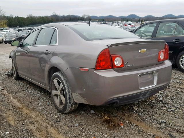 1G1ZC5E14BF176569 - 2011 CHEVROLET MALIBU 1LT ყავისფერი ფოტო 3