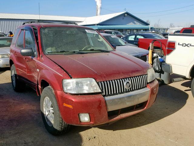 4M2CU56115DJ04747 - 2005 MERCURY MARINER RED photo 1