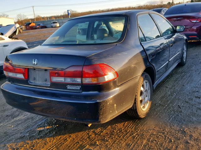 JHMCG56752C028550 - 2002 HONDA ACCORD SE BLACK photo 4