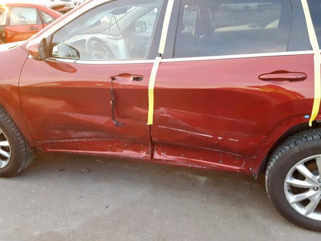 1C4PJMDS1GW321471 - 2016 JEEP CHEROKEE L RED photo 9