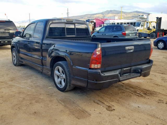 5TETU22N28Z473416 - 2008 TOYOTA TACOMA X-R BLACK photo 3