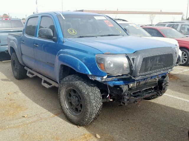 5TELU42N46Z280029 - 2006 TOYOTA TACOMA DOU BLUE photo 2