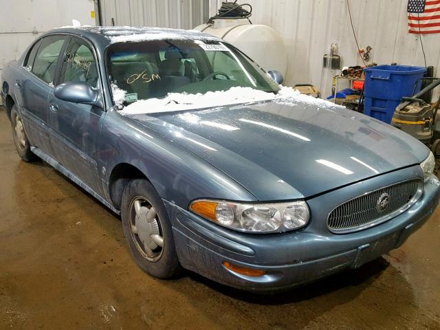 1G4HP54K8Y4206433 - 2000 BUICK LESABRE CU BLUE photo 1