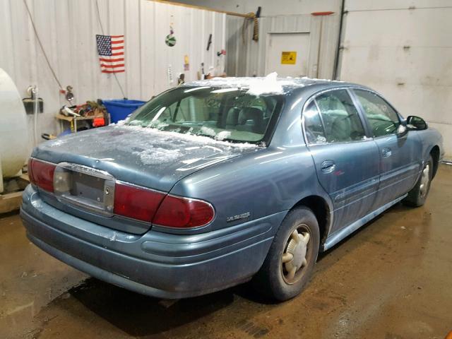 1G4HP54K8Y4206433 - 2000 BUICK LESABRE CU BLUE photo 4