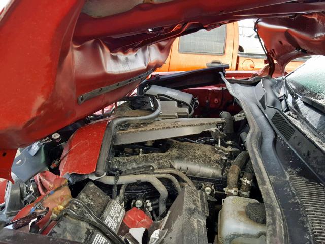 5TFCZ5AN3HX064711 - 2017 TOYOTA TACOMA DOU RED photo 7