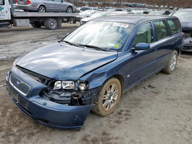 YV1SW640662568684 - 2006 VOLVO V70 BLUE photo 2