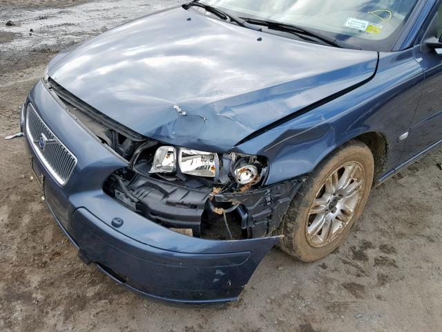 YV1SW640662568684 - 2006 VOLVO V70 BLUE photo 9