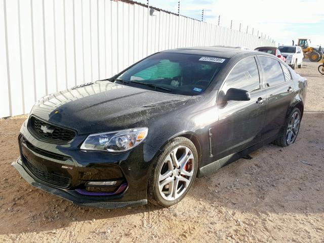 6G3F15RW8GL208957 - 2016 CHEVROLET SS BLACK photo 2