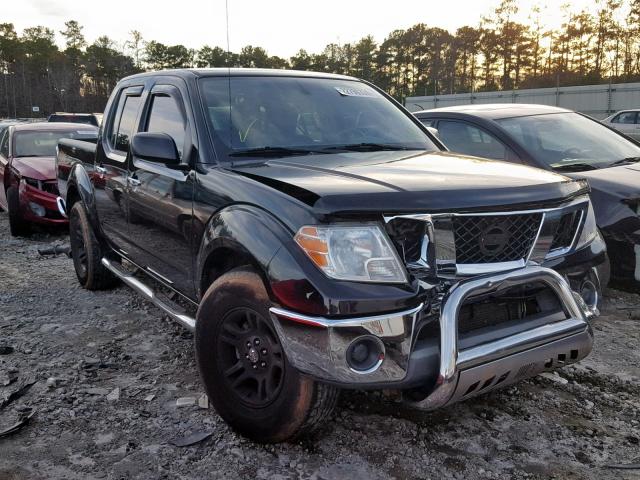 1N6AD0ER0BC420937 - 2011 NISSAN FRONTIER S BLACK photo 1