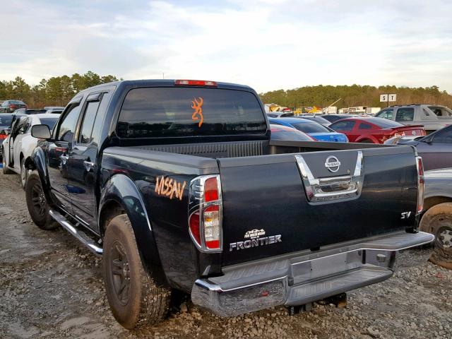 1N6AD0ER0BC420937 - 2011 NISSAN FRONTIER S BLACK photo 3