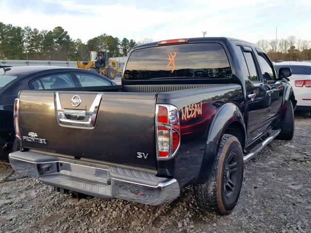 1N6AD0ER0BC420937 - 2011 NISSAN FRONTIER S BLACK photo 4