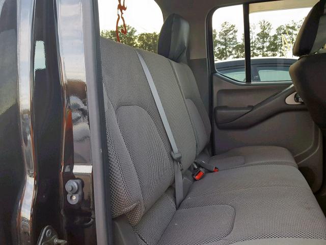 1N6AD0ER0BC420937 - 2011 NISSAN FRONTIER S BLACK photo 6
