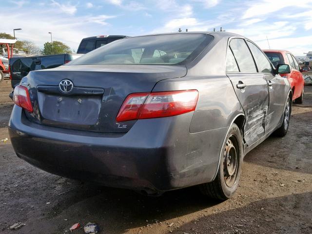 4T1BE46K99U845327 - 2009 TOYOTA CAMRY BASE Gri fotoğraf 4