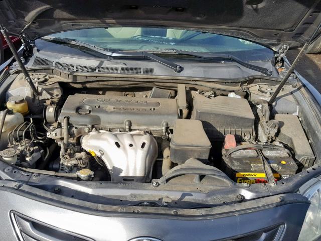 4T1BE46K99U845327 - 2009 TOYOTA CAMRY BASE Gri fotoğraf 7