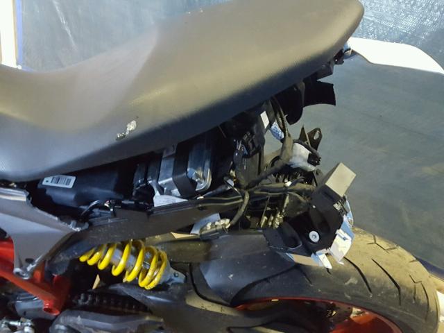 ZDM1YBJS9JB013459 - 2018 DUCATI HYPERMOTAR WHITE photo 9