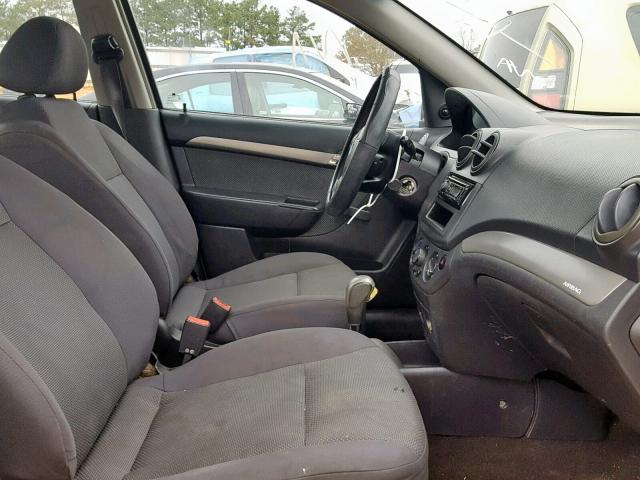 KL1TD56668B011800 - 2008 CHEVROLET AVEO BASE 绿色 照片 5