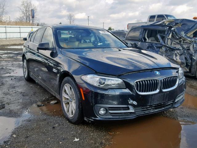 WBA5A7C52GG147681 - 2016 BMW 528 XI შავი ფოტო 1
