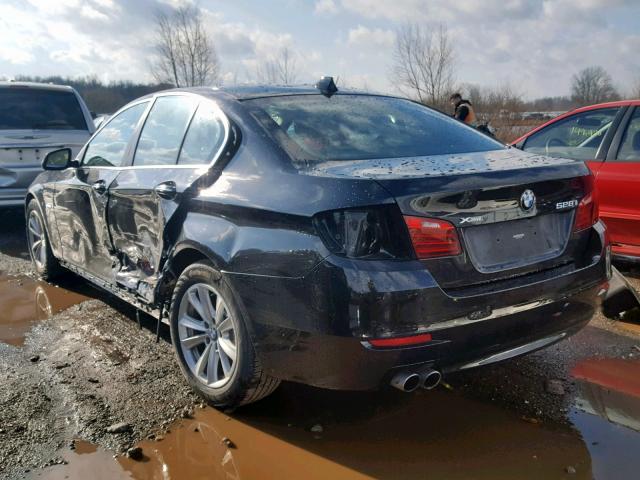 WBA5A7C52GG147681 - 2016 BMW 528 XI შავი ფოტო 3