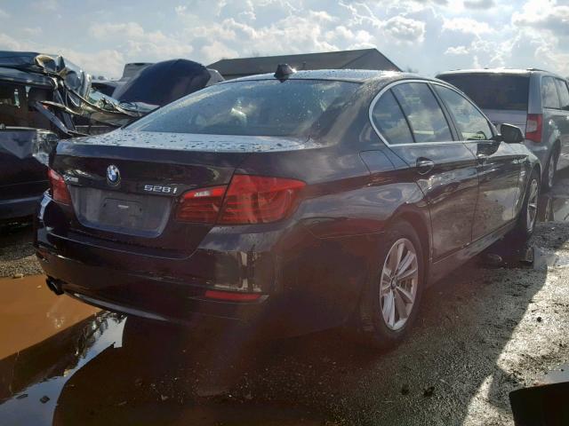 WBA5A7C52GG147681 - 2016 BMW 528 XI შავი ფოტო 4