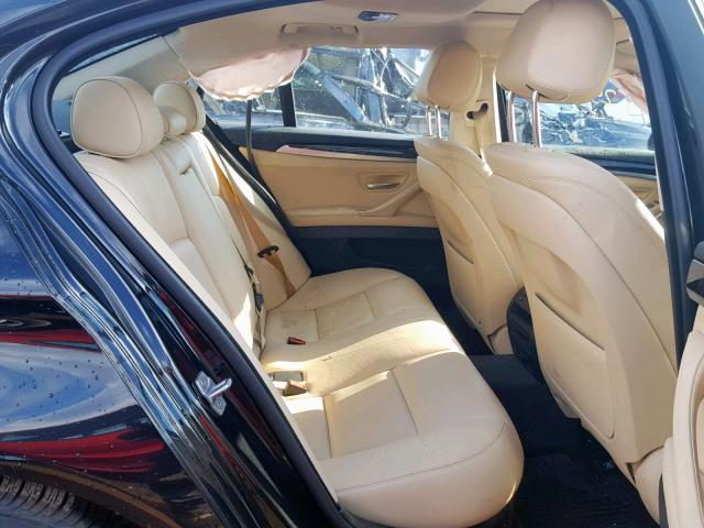 WBA5A7C52GG147681 - 2016 BMW 528 XI შავი ფოტო 6