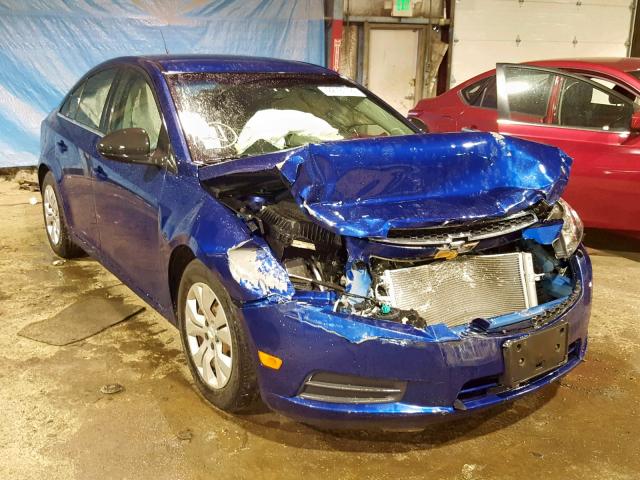 1G1PC5SH1C7174752 - 2012 CHEVROLET CRUZE LS BLUE photo 1