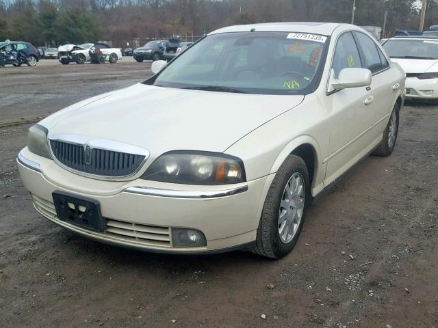 1LNHM86S74Y605408 - 2004 LINCOLN LS WHITE photo 2