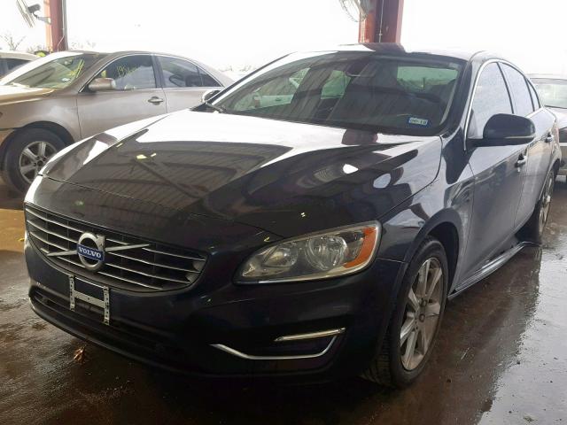 YV126MFK4G2409375 - 2016 VOLVO S60 PREMIE GRAY photo 2