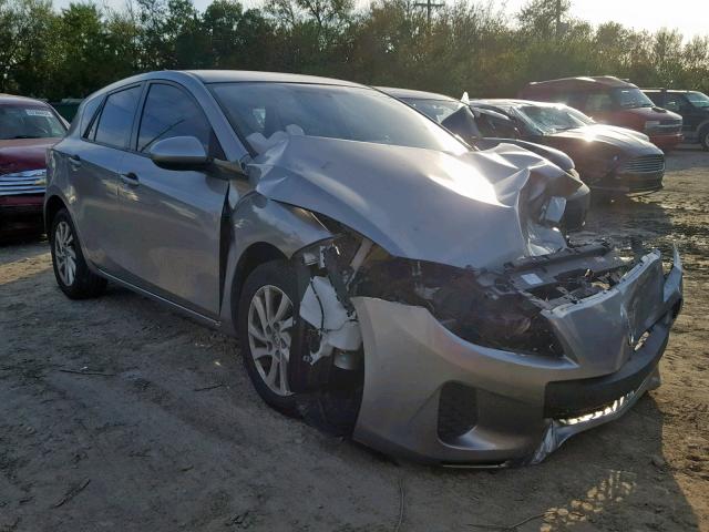 JM1BL1L70C1534676 - 2012 MAZDA 3 I GRAY photo 1