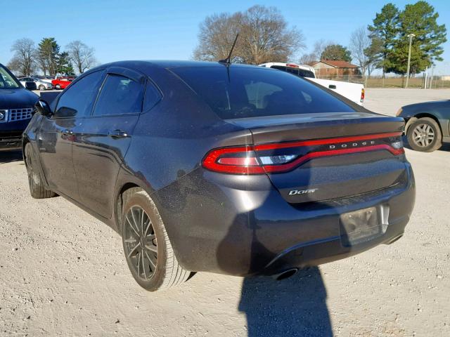 1C3CDFBBXFD101894 - 2015 DODGE DART SXT CHARCOAL photo 3