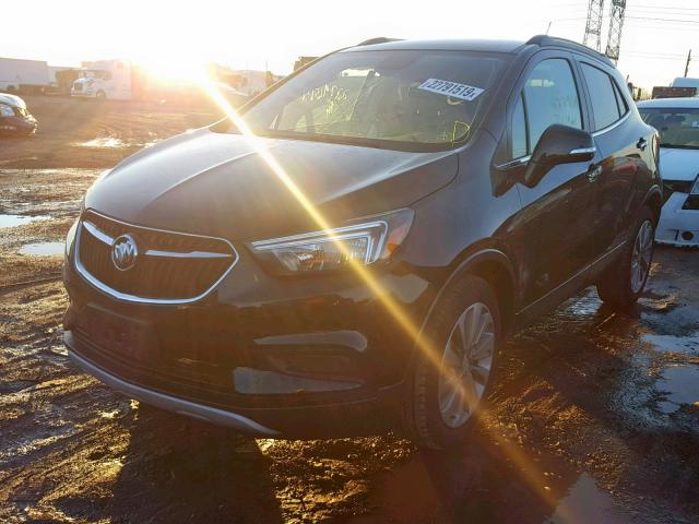 KL4CJASBXJB702194 - 2018 BUICK ENCORE PRE BLACK photo 2