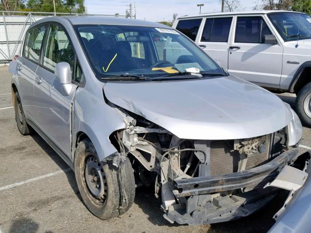 3N1BC1CPXCK255348 - 2012 NISSAN VERSA S SILVER photo 1