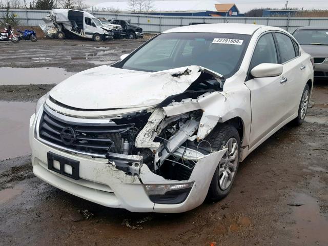 1N4AL3AP1FC459821 - 2015 NISSAN ALTIMA 2.5 WHITE photo 2