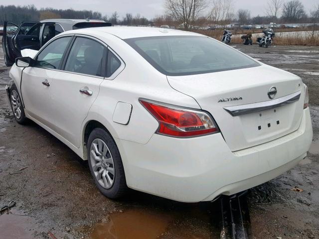 1N4AL3AP1FC459821 - 2015 NISSAN ALTIMA 2.5 WHITE photo 3