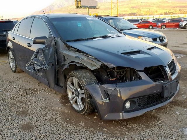 6G2ER57789L182609 - 2009 PONTIAC G8 BLACK photo 1