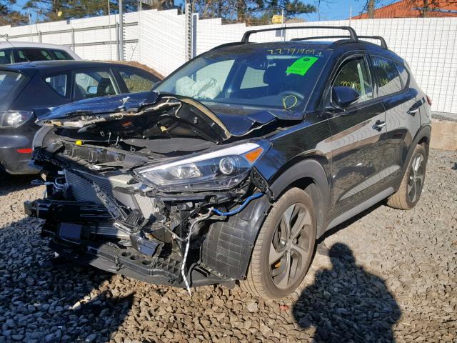 KM8J3CA26JU735553 - 2018 HYUNDAI TUCSON LIM BLACK photo 2