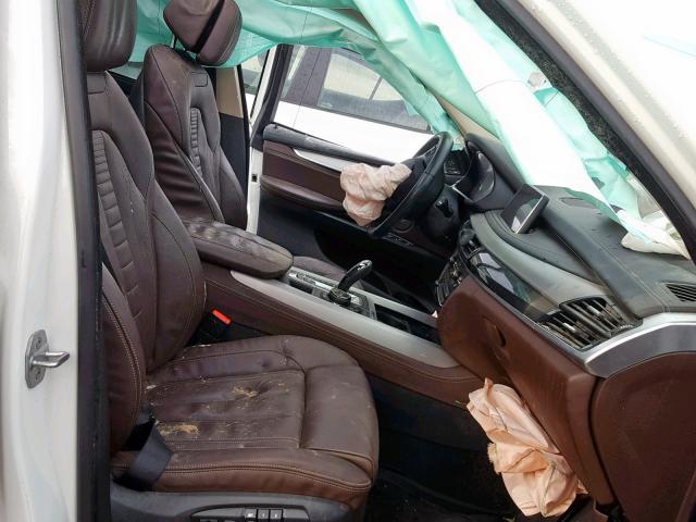 5UXKT0C5XG0S75567 - 2016 BMW X5 XDR40E თეთრი ფოტო 5