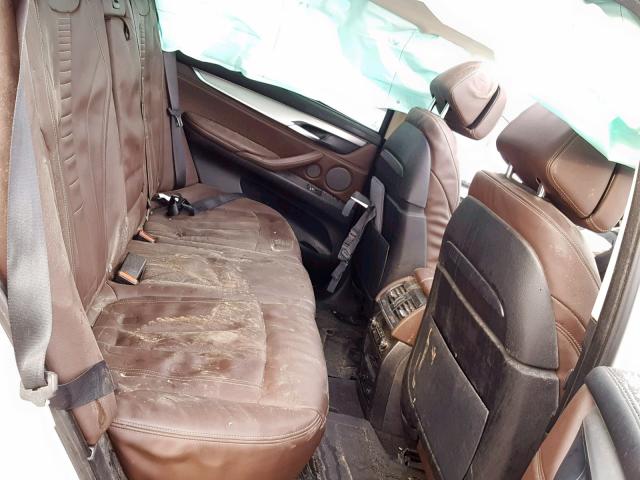 5UXKT0C5XG0S75567 - 2016 BMW X5 XDR40E თეთრი ფოტო 6