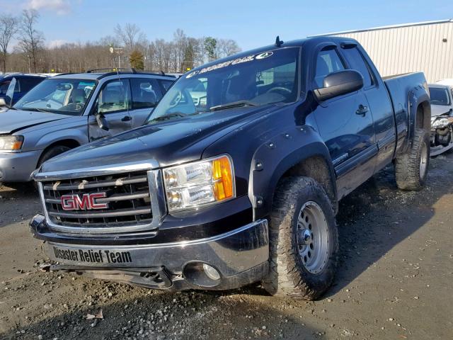 1GTEK19J47Z508186 - 2007 GMC NEW SIERRA BLACK photo 2