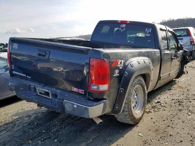 1GTEK19J47Z508186 - 2007 GMC NEW SIERRA BLACK photo 4