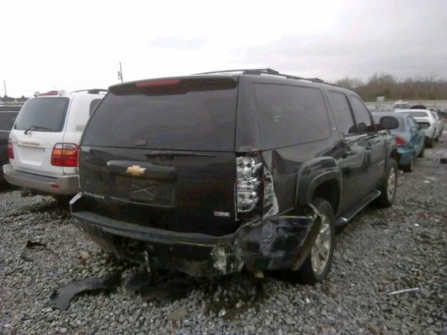 1GNFK26389R126642 - 2009 CHEVROLET SUBURBAN K BLACK photo 4