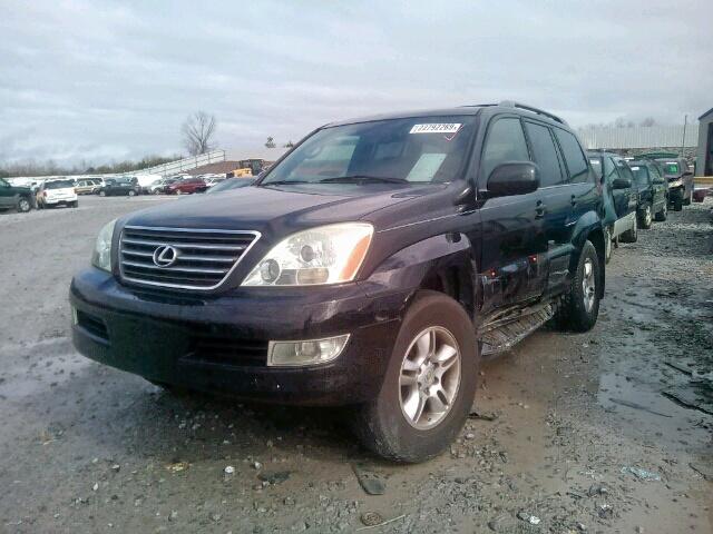 JTJBT20X370133660 - 2007 LEXUS GX 470 BLACK photo 2