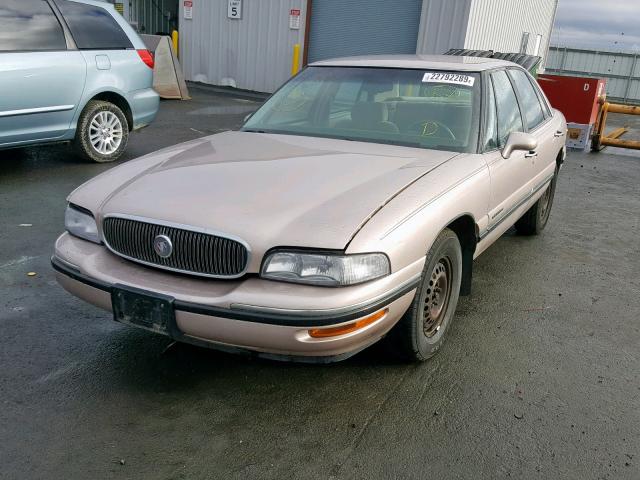 1G4HP52K6WH483655 - 1998 BUICK LESABRE CU BEIGE photo 2