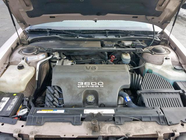 1G4HP52K6WH483655 - 1998 BUICK LESABRE CU BEIGE photo 7